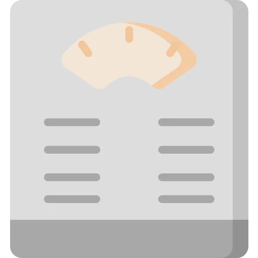 Bathroom scale icon