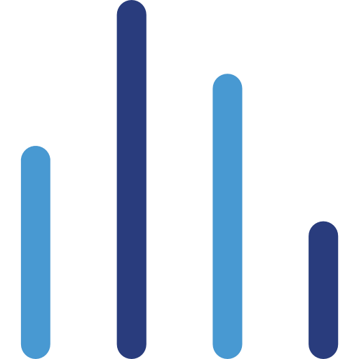 Bar graph icon