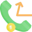 Missed call icon 64x64