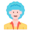 Afro hair biểu tượng 64x64