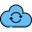 Cloud sync icon 64x64