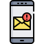 Mobile mail ícono 64x64
