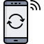 Mobile sync biểu tượng 64x64