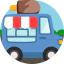 Ice cream car icon 64x64