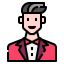 Gentleman icon 64x64