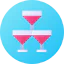 Champagne glass icon 64x64