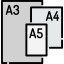 Размер бумаги иконка 64x64