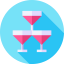 Champagne glass icon 64x64