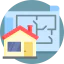 House plan icon 64x64
