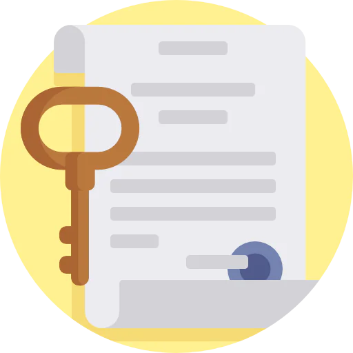 Contract icon