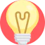 Light bulb icon 64x64