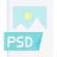 Psd file іконка 64x64