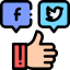 Social media icon 64x64