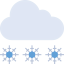 Snowing icon 64x64