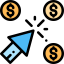Pay per click icon 64x64