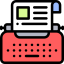 Typewriter icon 64x64