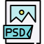 Psd file іконка 64x64