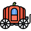 Cinderella carriage icon 64x64