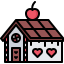 Gingerbread house Ikona 64x64