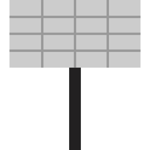 Solar panel icon