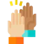 High five icon 64x64
