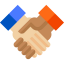 Handshake icon 64x64