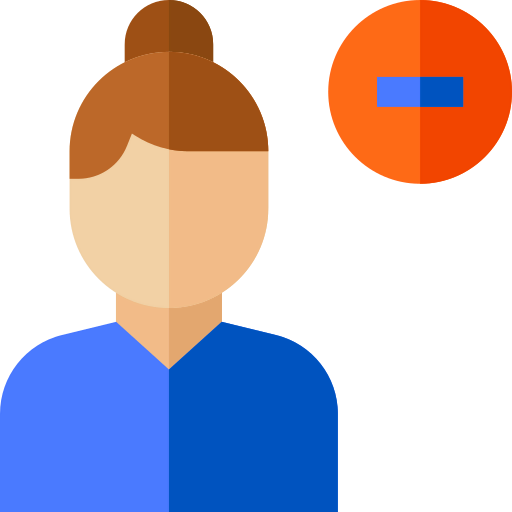 Remove user icon