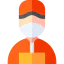 Delivery man icon 64x64