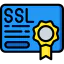 Ssl certificate icon 64x64