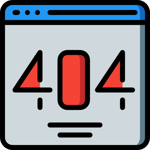 Error 404 icon