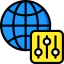 Globe icon 64x64