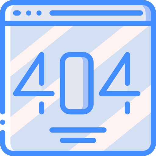 Error 404 icon
