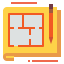 Floor plan アイコン 64x64