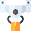 Drone delivery アイコン 64x64