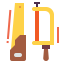 Hand saw ícono 64x64