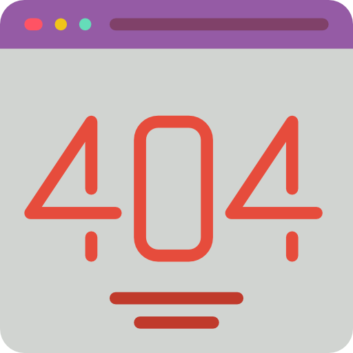 Error 404 icon
