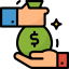 Money bag icon 64x64