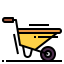 Wheelbarrow icon 64x64