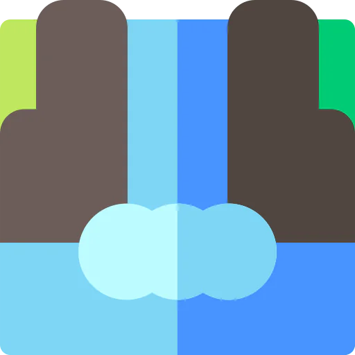 Waterfall icon