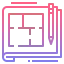 Floor plan アイコン 64x64