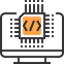 Monitor Symbol 64x64