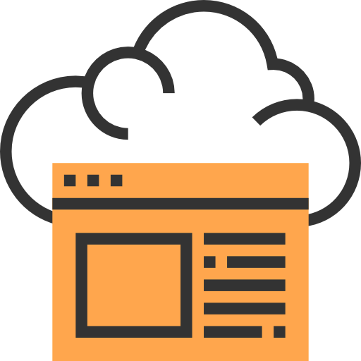 Cloud computing icon