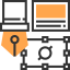 Laptop Symbol 64x64