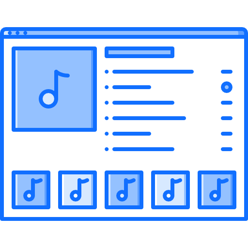 Playlist icon