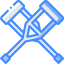 Crutches icon 64x64