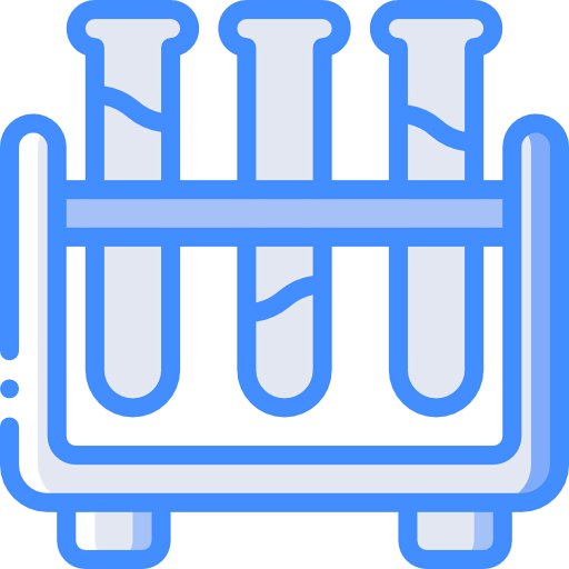 Test tubes icon