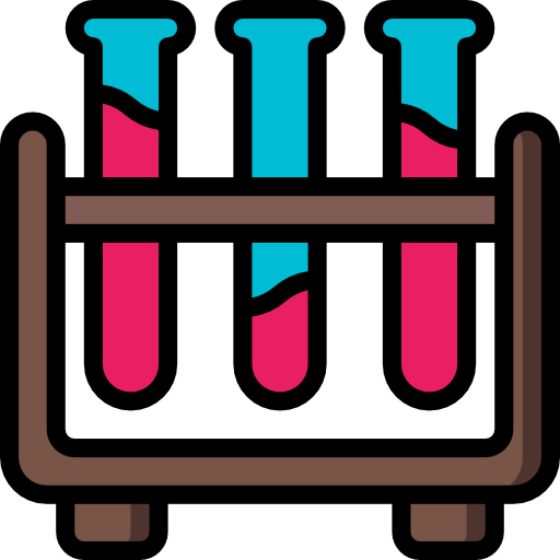 Test tubes icon