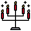Candles icon 64x64