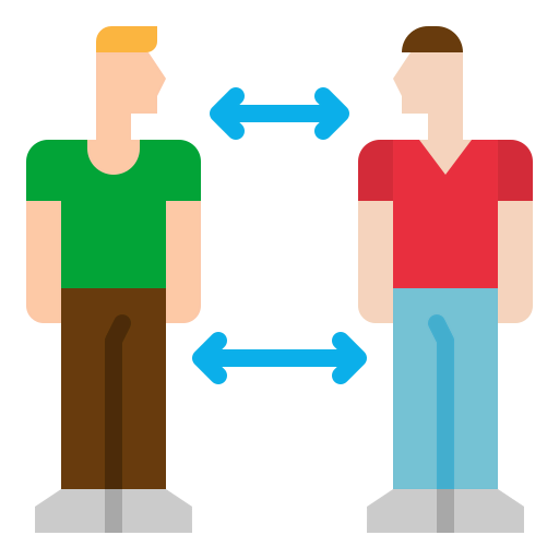 Keep distance icon