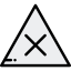 No bleach Symbol 64x64